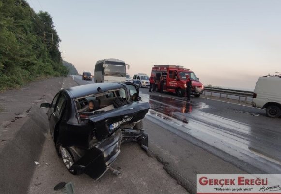 Araçlar hurdaya döndü…