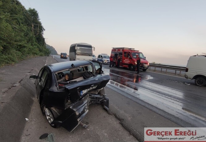 Araçlar hurdaya döndü…