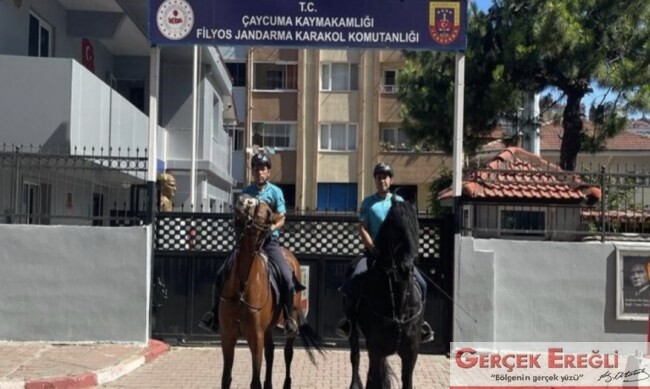 Atlı Tim görevde…