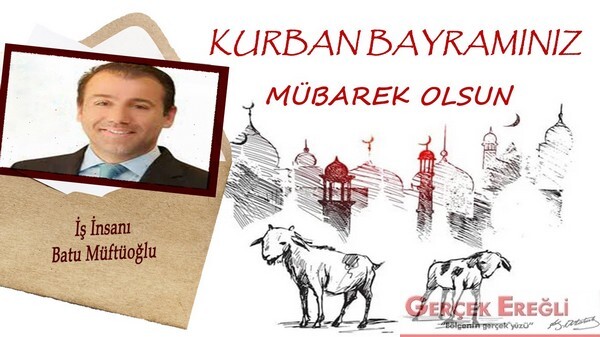 Batu Müftüoğlu İyi Bayramlar diler…