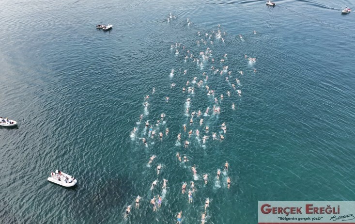Ereğli’de yüzme yarışları…
