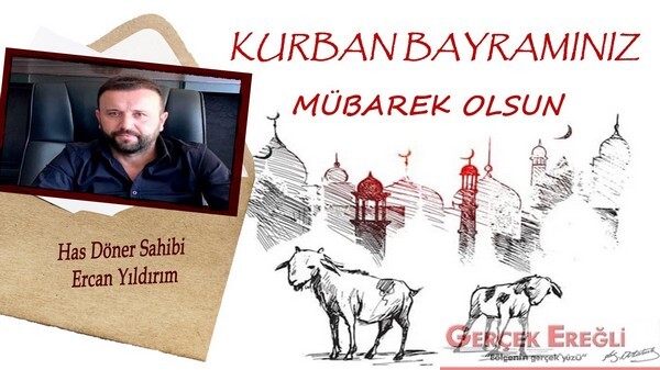 Ercan Yıldırım İyi Bayramlar diler…