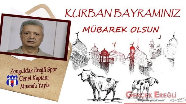 Mustafa Yayla İyi Bayramlar diler…