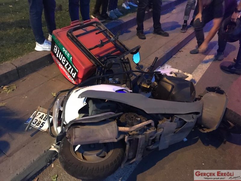 Olan yine motosikletçilere oluyor…