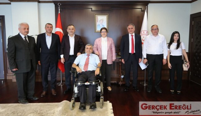 Bozkurt ve Şentürk, Yanık ile görüştü…