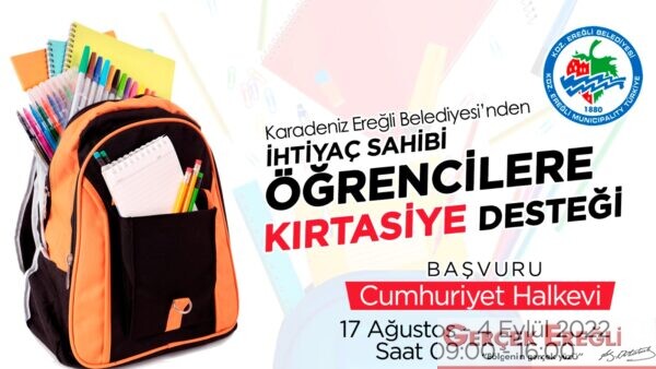 Belediye tarafından karşılanacak…