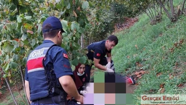 Fındık bahçesinde ölü bulundu…