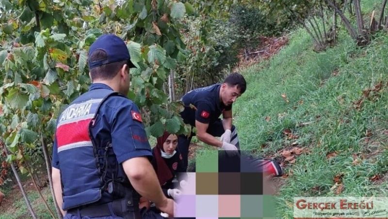 Fındık bahçesinde ölü bulundu…