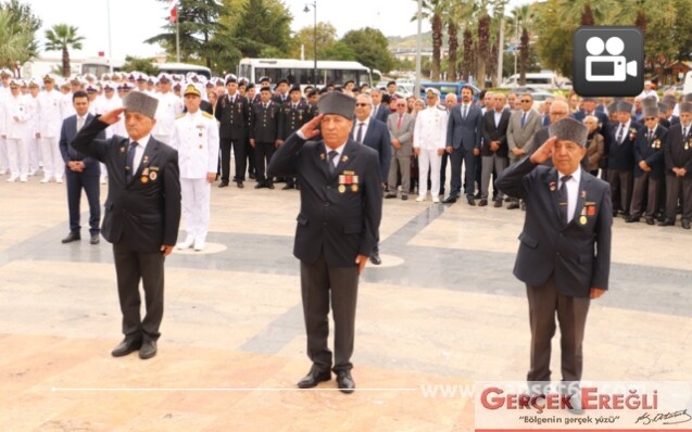 Çiçekler bırakıldı…