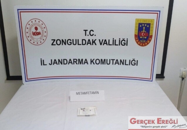 Üzerinde Metanfetamin yakalandı…