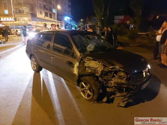 Şans eseri yaralanan olmadı…