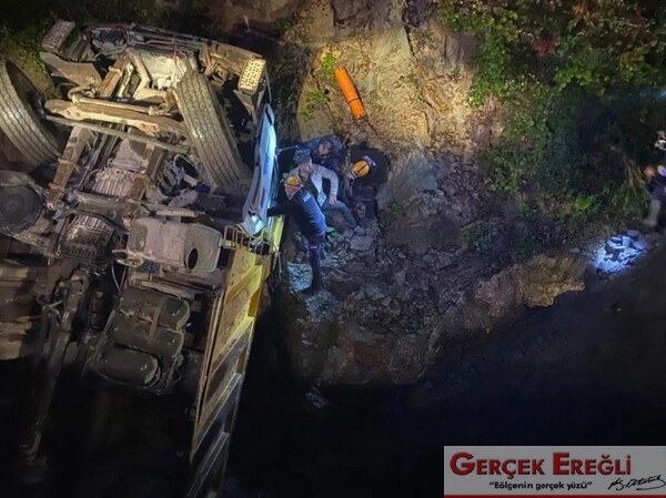 Hafriyat yüklüydü…