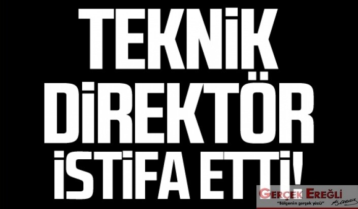 Ereğli’de ilk istifa geldi…