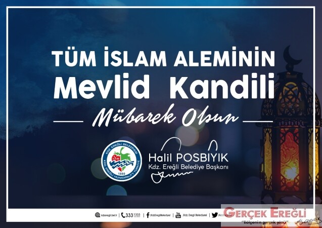 Kandiliniz mübarek olsun…