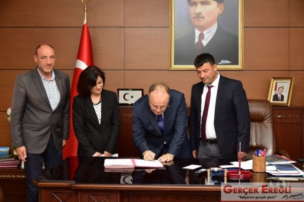 Vali projeyi imzaladı…