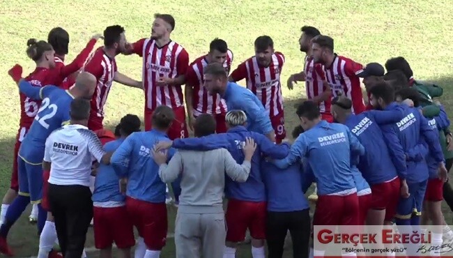 Deplasman galibi Devrek…