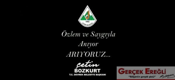 Özlem ve saygıyla…