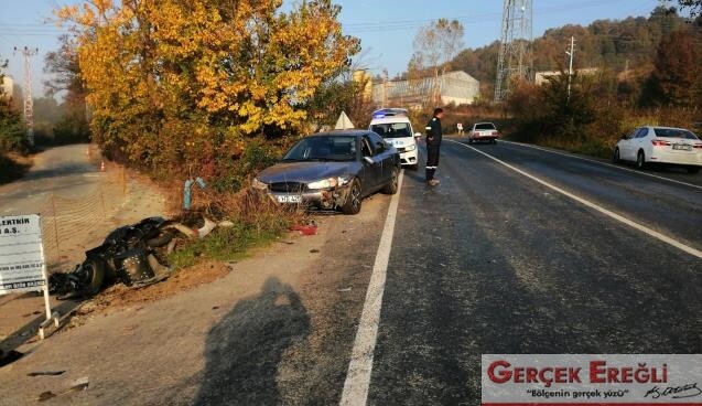 Kafa kafaya çarpıştılar…