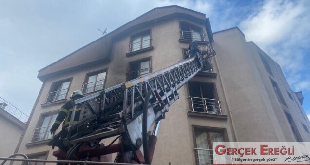 Kısa sürede binayı sardı…