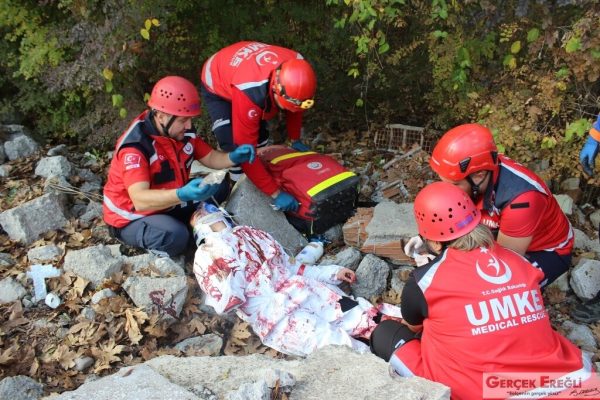 Tatbikatı bile korkutuyor…