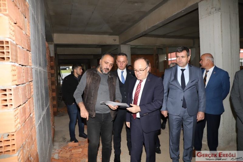 Bizzat yerinde inceledi…