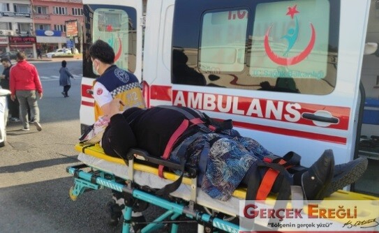 Sadece otobüsten inmek istedi…