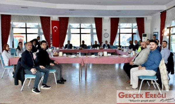 Personeli ile bir araya geldi…