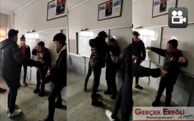 Darp edip kayda aldılar…