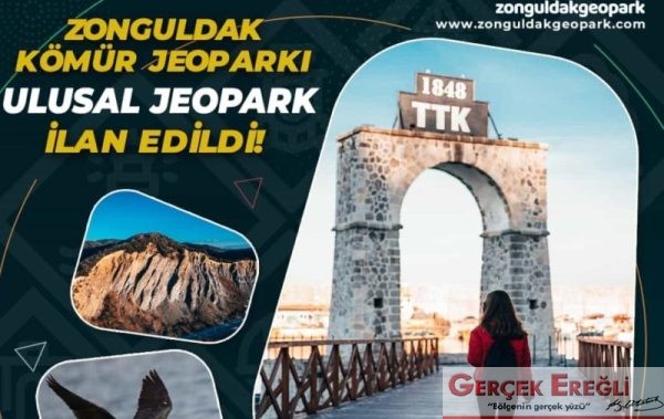 Ulusal Jeopark ilan edildi…