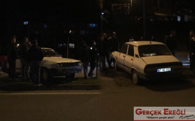 Çarparak durabildi…