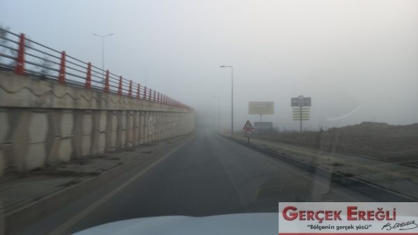 Görüş mesafesi düştü…