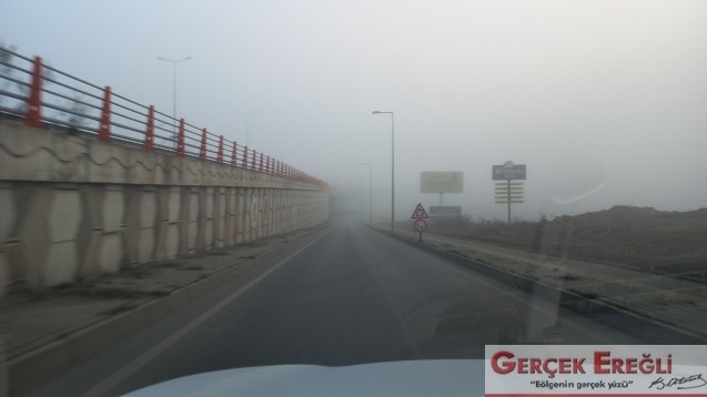 Görüş mesafesi düştü…