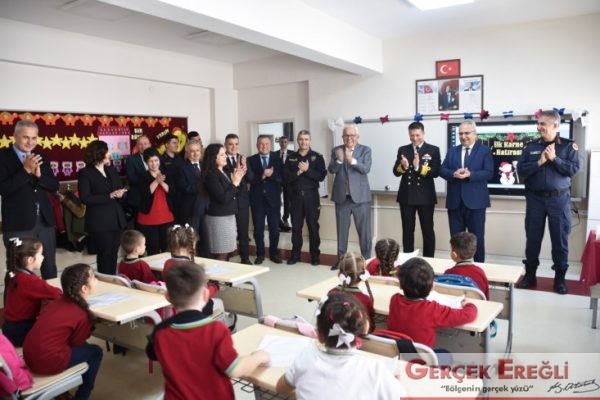 Miniklerin heyecanı…