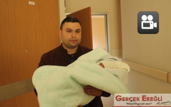 Bebeklerini Ereğli’de kucaklarına aldılar…
