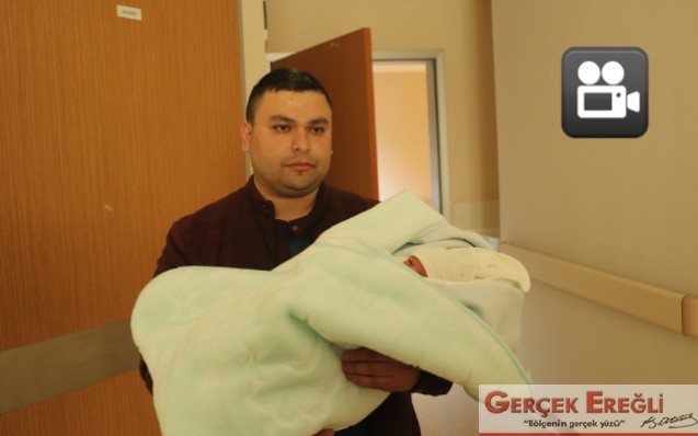 Bebeklerini Ereğli’de kucaklarına aldılar…