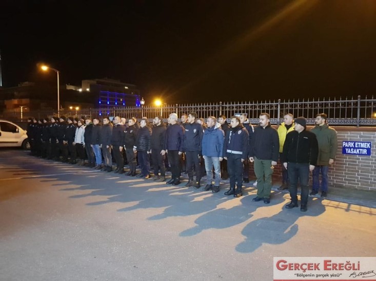 55 personel görevlendirildi…