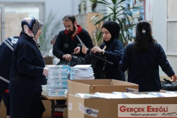 Öğrencilere ulaştırılmaya başlandı…
