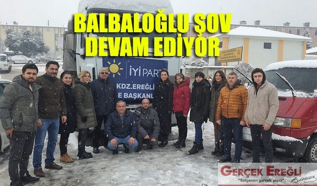 Balbaloğlu şov devam ediyor…