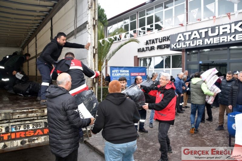 Yardımların ardı arkası kesilmiyor…