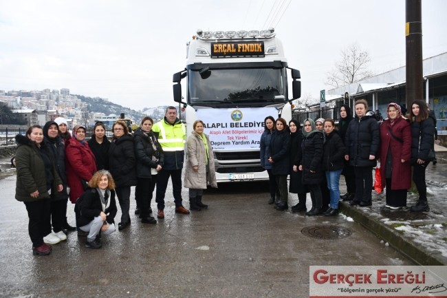 Deprem bölgelerine uğurlandı…
