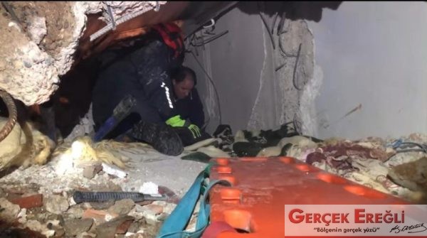 Deniz Yavuzyılmaz, arama kurtarma çalışmalarına katıldı…