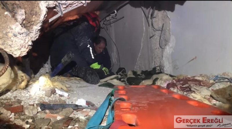 Deniz Yavuzyılmaz, arama kurtarma çalışmalarına katıldı…