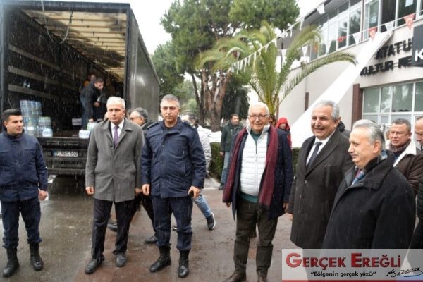 Tüm gönüllülere teşekkür etti…