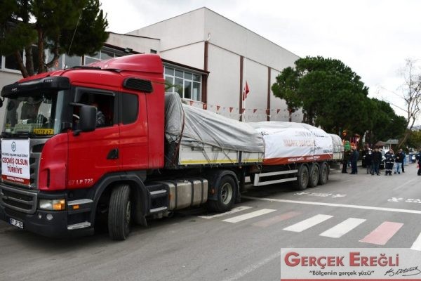 15. TIR yola çıktı…