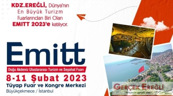 Kdz. Ereğli EMITT 2023’e katılıyor…