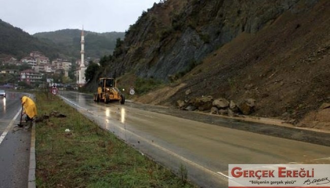 Heyelan meydana geldi…