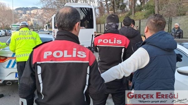 Olay yerinden kaçtı…