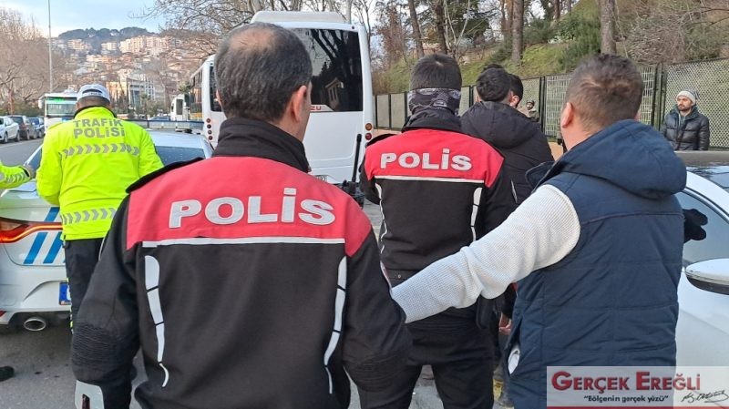 Olay yerinden kaçtı…