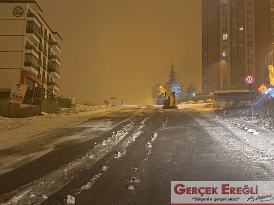 Kar yağışına karşı tedbirler alındı…