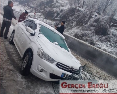 Tel örgüye çarparak durabildi…